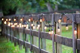 How to Hang String Lights on Vinyl Fence?