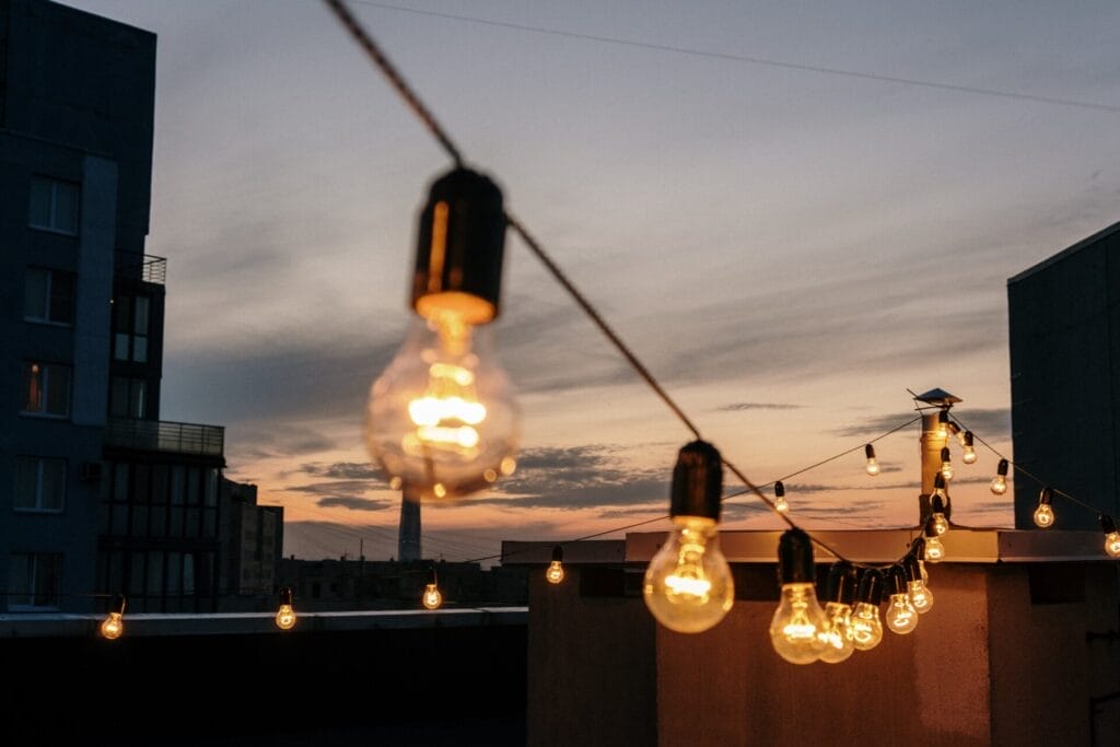 Quick Tips for Hanging Outdoor String Lights 